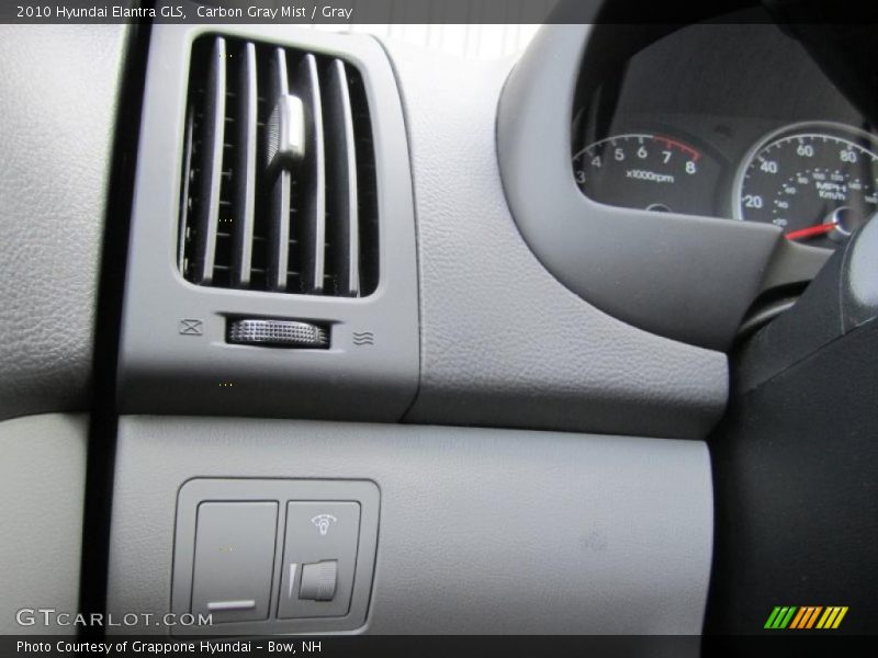 Carbon Gray Mist / Gray 2010 Hyundai Elantra GLS