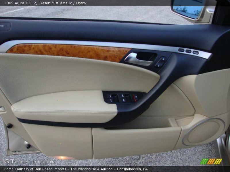 Desert Mist Metallic / Ebony 2005 Acura TL 3.2