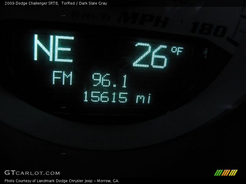 TorRed / Dark Slate Gray 2009 Dodge Challenger SRT8