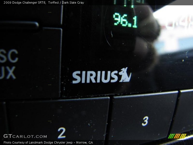 TorRed / Dark Slate Gray 2009 Dodge Challenger SRT8