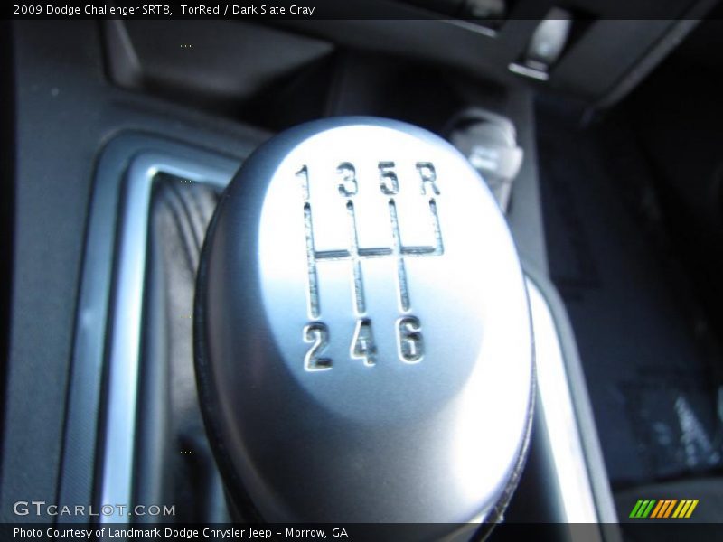 TorRed / Dark Slate Gray 2009 Dodge Challenger SRT8