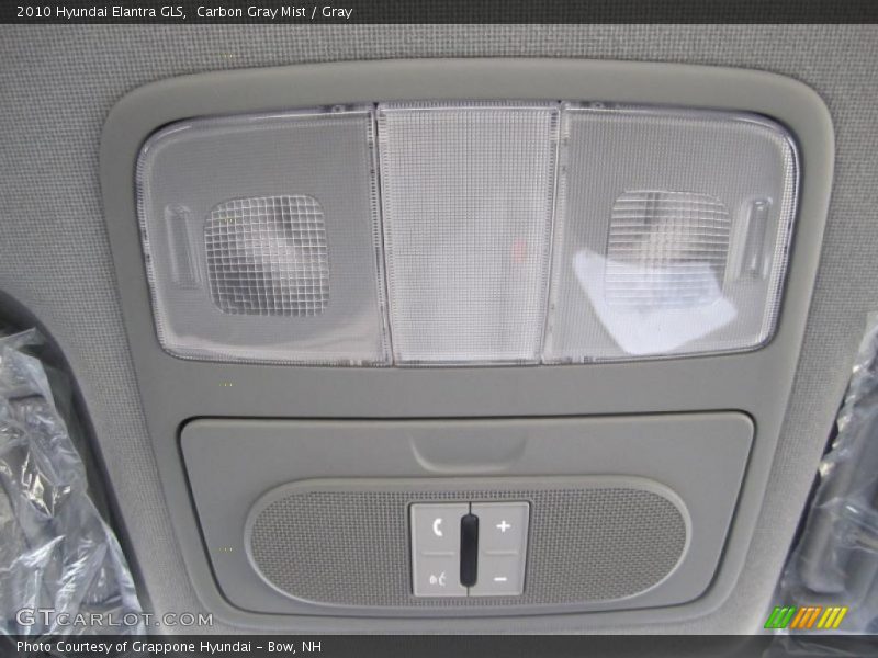 Carbon Gray Mist / Gray 2010 Hyundai Elantra GLS