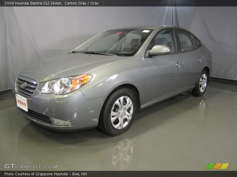 Carbon Gray / Gray 2009 Hyundai Elantra GLS Sedan