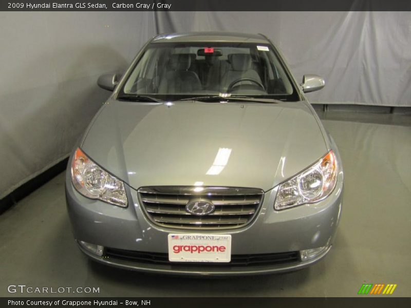 Carbon Gray / Gray 2009 Hyundai Elantra GLS Sedan