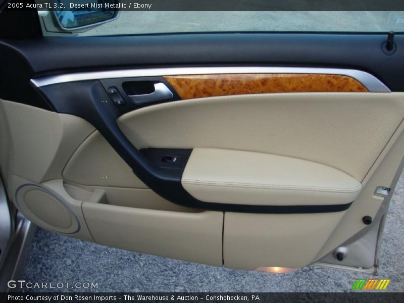 Desert Mist Metallic / Ebony 2005 Acura TL 3.2