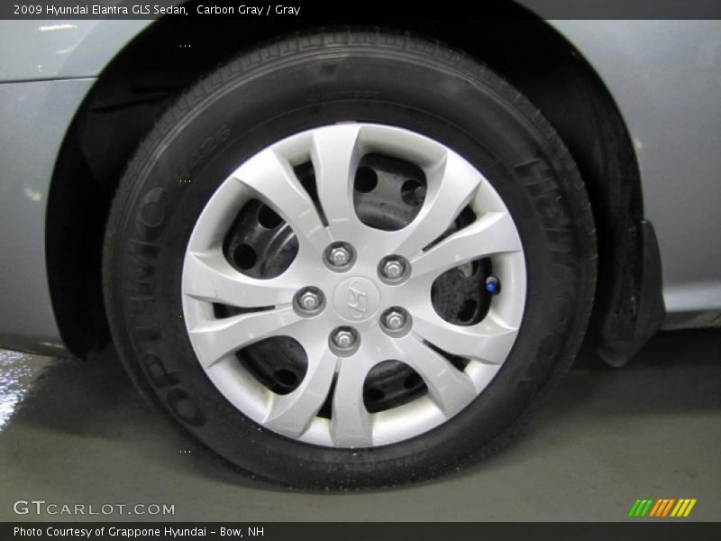 Carbon Gray / Gray 2009 Hyundai Elantra GLS Sedan
