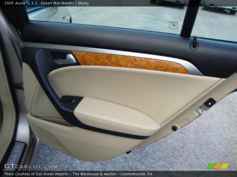 Desert Mist Metallic / Ebony 2005 Acura TL 3.2