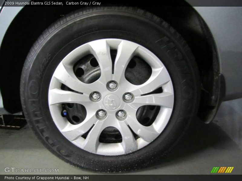 Carbon Gray / Gray 2009 Hyundai Elantra GLS Sedan
