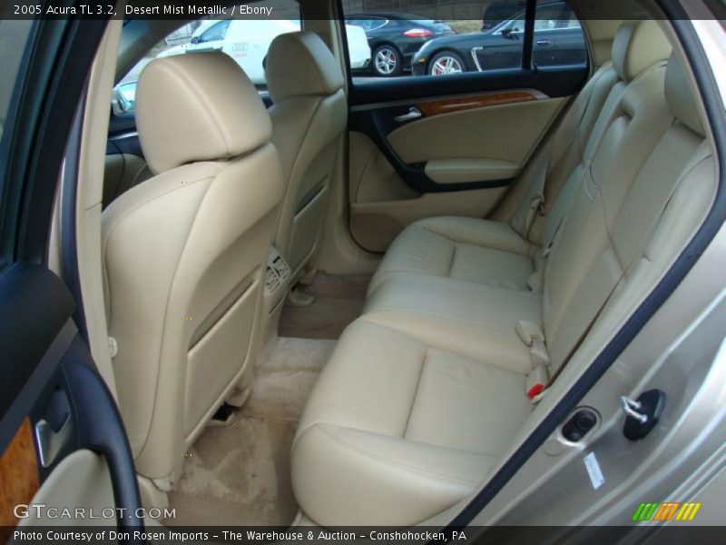 Desert Mist Metallic / Ebony 2005 Acura TL 3.2