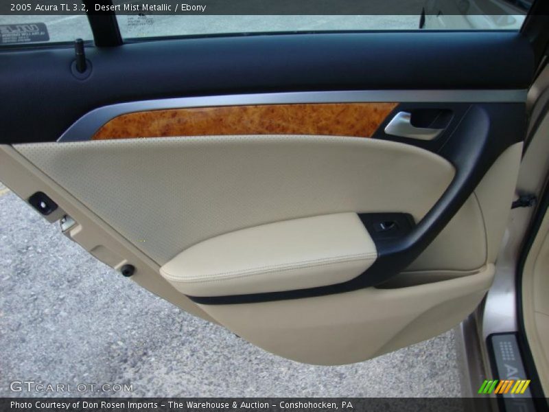 Desert Mist Metallic / Ebony 2005 Acura TL 3.2