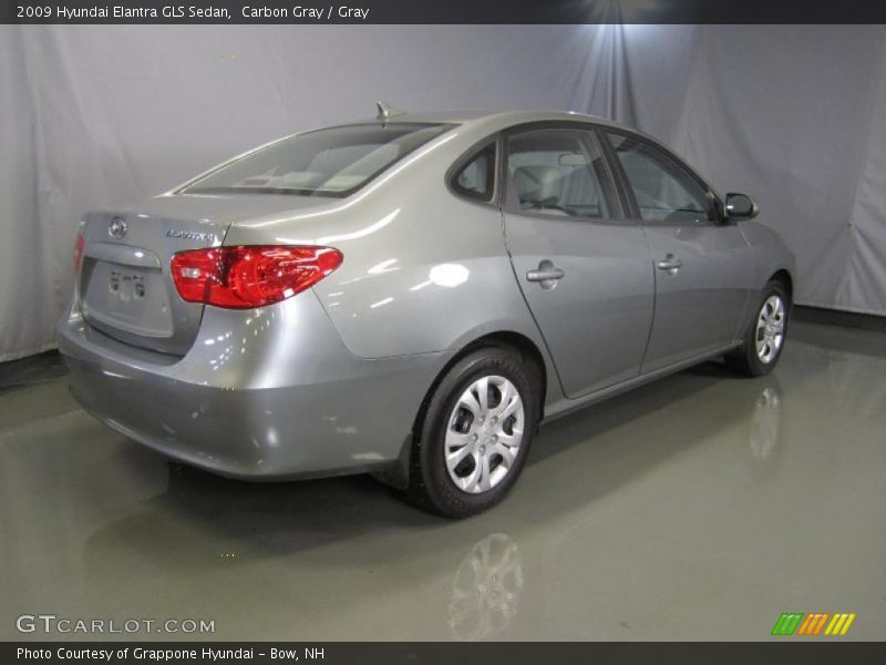 Carbon Gray / Gray 2009 Hyundai Elantra GLS Sedan
