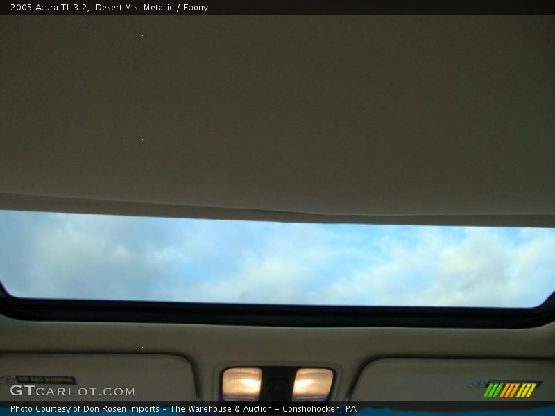 Desert Mist Metallic / Ebony 2005 Acura TL 3.2