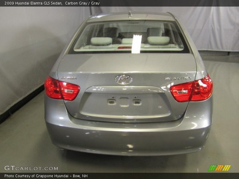 Carbon Gray / Gray 2009 Hyundai Elantra GLS Sedan