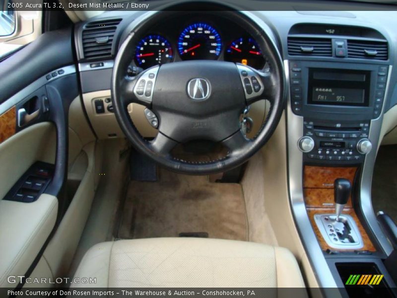 Desert Mist Metallic / Ebony 2005 Acura TL 3.2