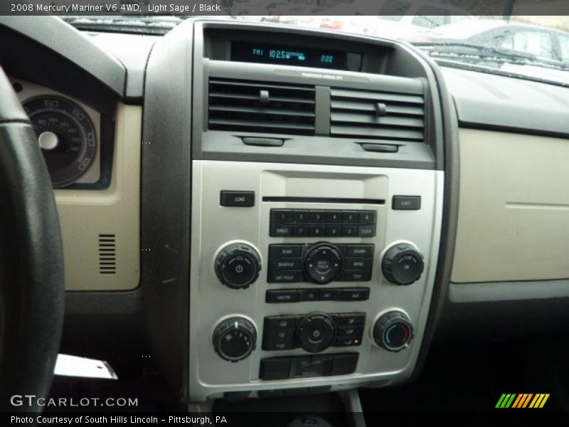 Light Sage / Black 2008 Mercury Mariner V6 4WD