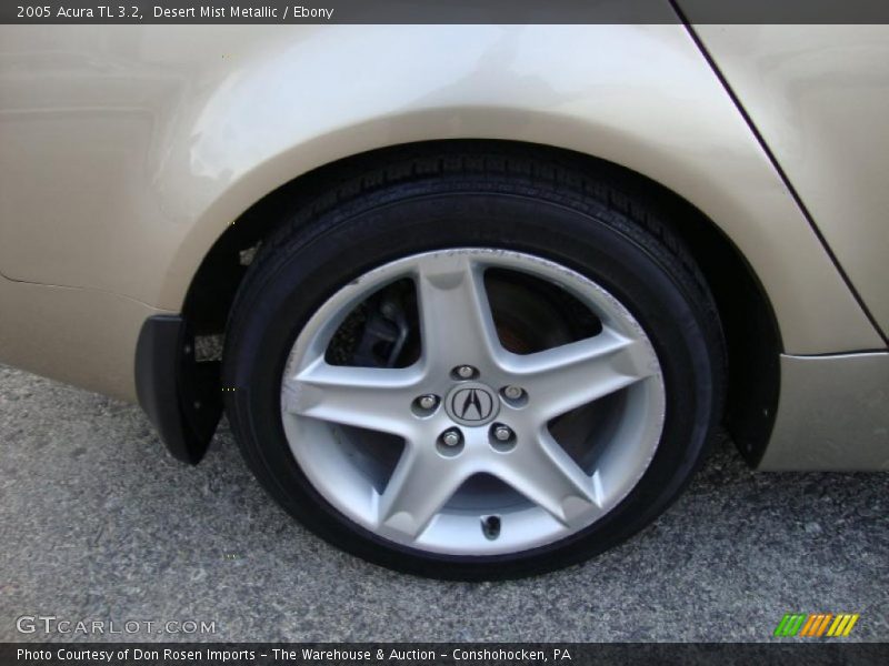 Desert Mist Metallic / Ebony 2005 Acura TL 3.2
