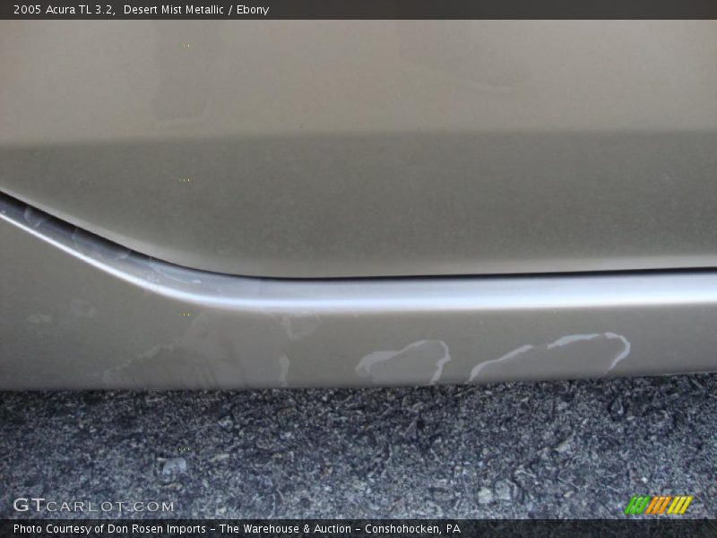 Desert Mist Metallic / Ebony 2005 Acura TL 3.2