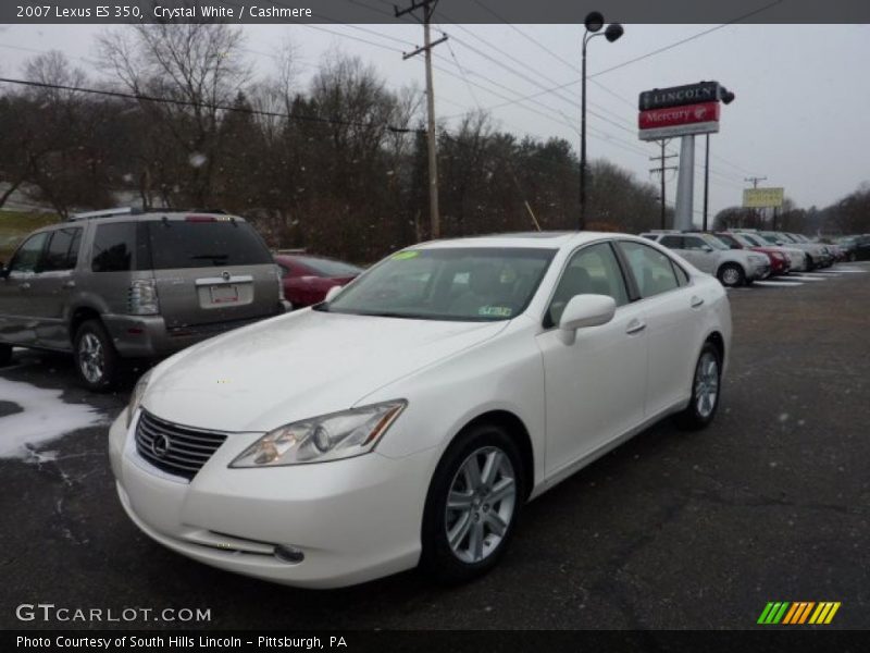 Crystal White / Cashmere 2007 Lexus ES 350