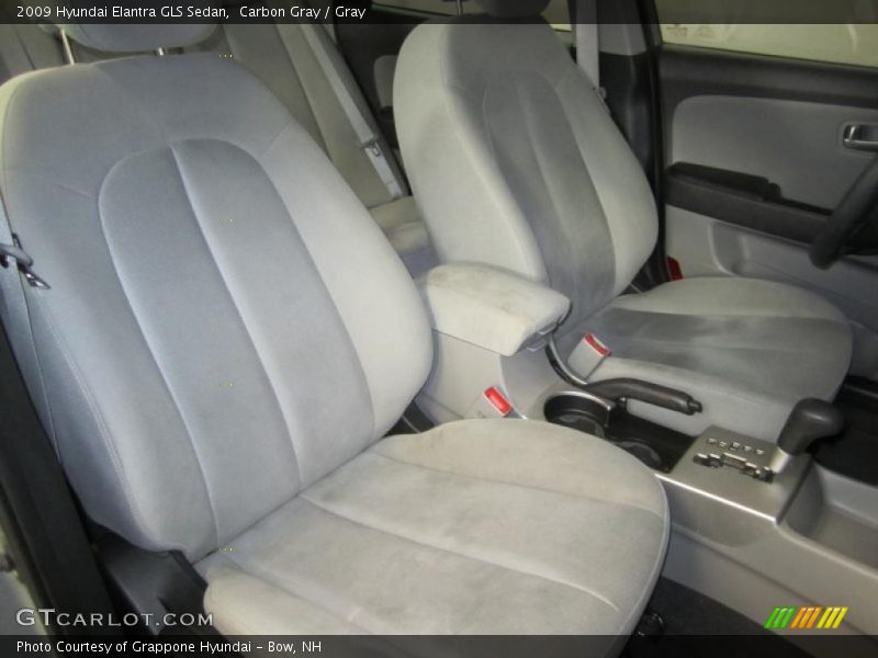 Carbon Gray / Gray 2009 Hyundai Elantra GLS Sedan