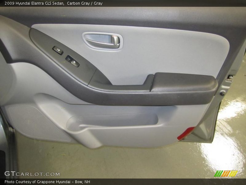 Carbon Gray / Gray 2009 Hyundai Elantra GLS Sedan