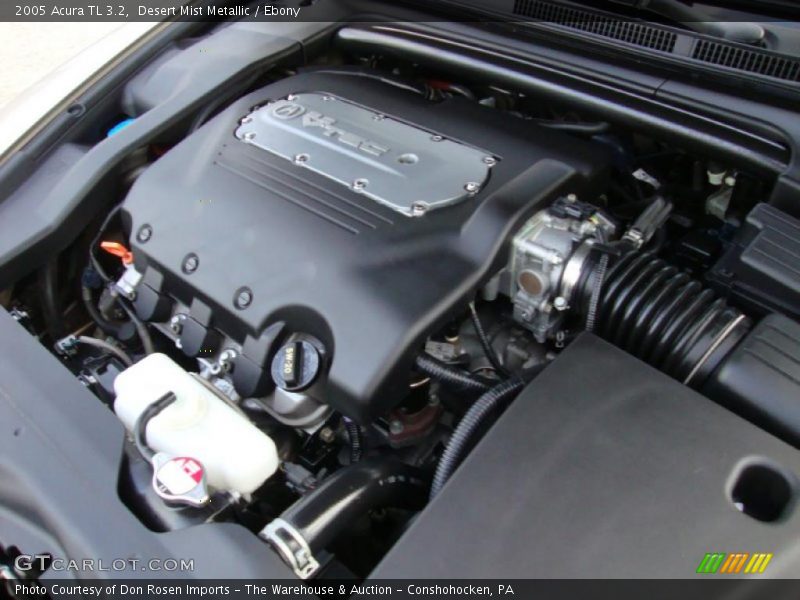 Desert Mist Metallic / Ebony 2005 Acura TL 3.2