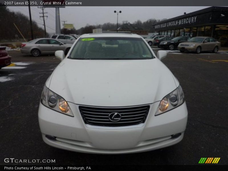Crystal White / Cashmere 2007 Lexus ES 350