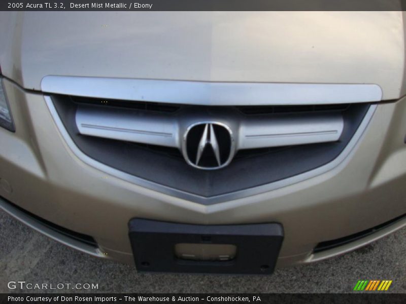 Desert Mist Metallic / Ebony 2005 Acura TL 3.2
