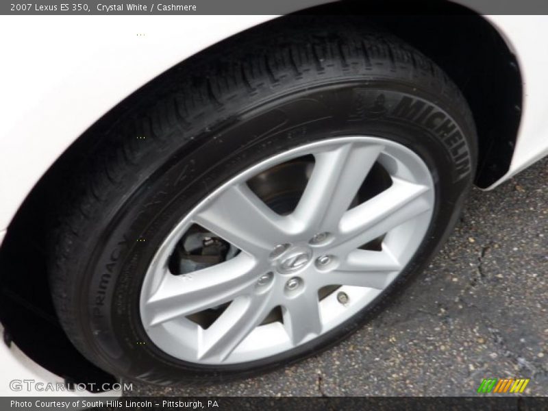 Crystal White / Cashmere 2007 Lexus ES 350
