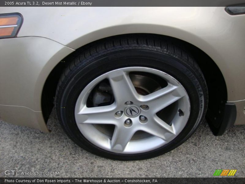 Desert Mist Metallic / Ebony 2005 Acura TL 3.2