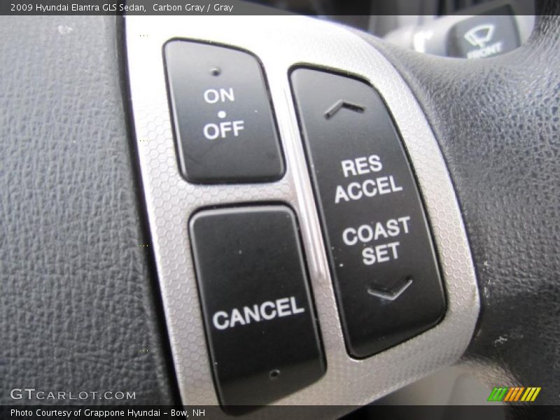 Carbon Gray / Gray 2009 Hyundai Elantra GLS Sedan