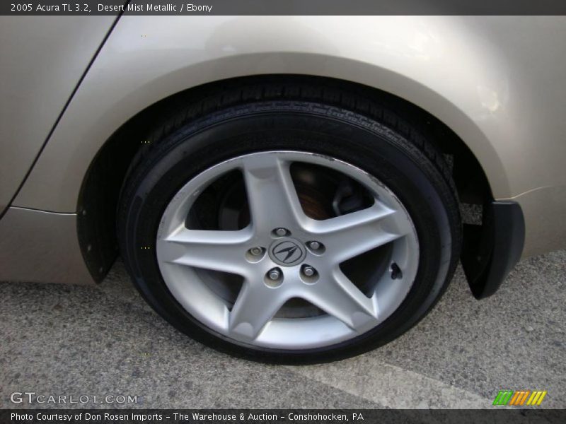 Desert Mist Metallic / Ebony 2005 Acura TL 3.2