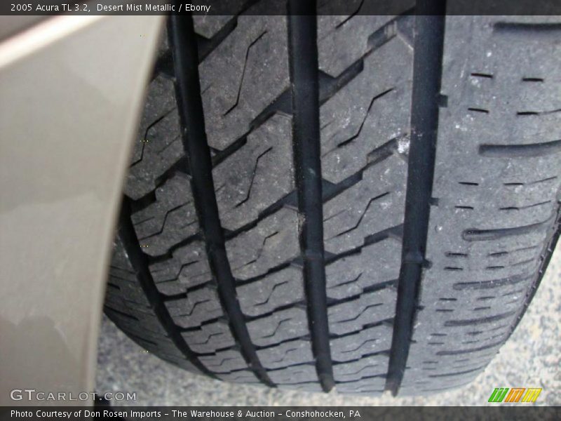 Desert Mist Metallic / Ebony 2005 Acura TL 3.2