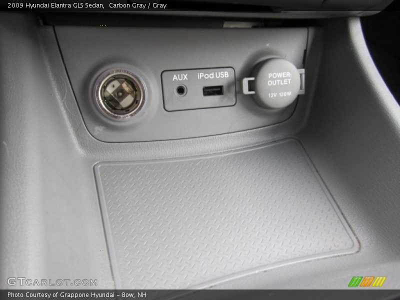 Carbon Gray / Gray 2009 Hyundai Elantra GLS Sedan