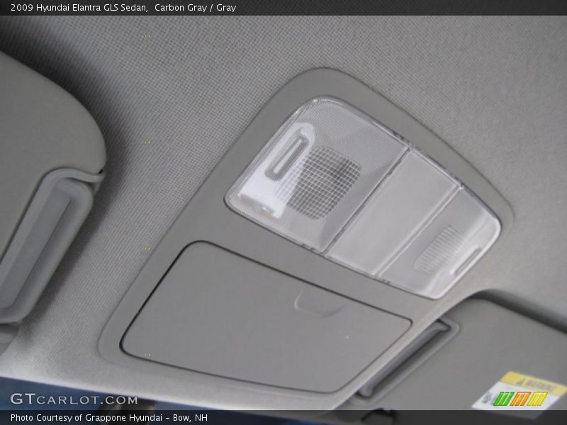 Carbon Gray / Gray 2009 Hyundai Elantra GLS Sedan