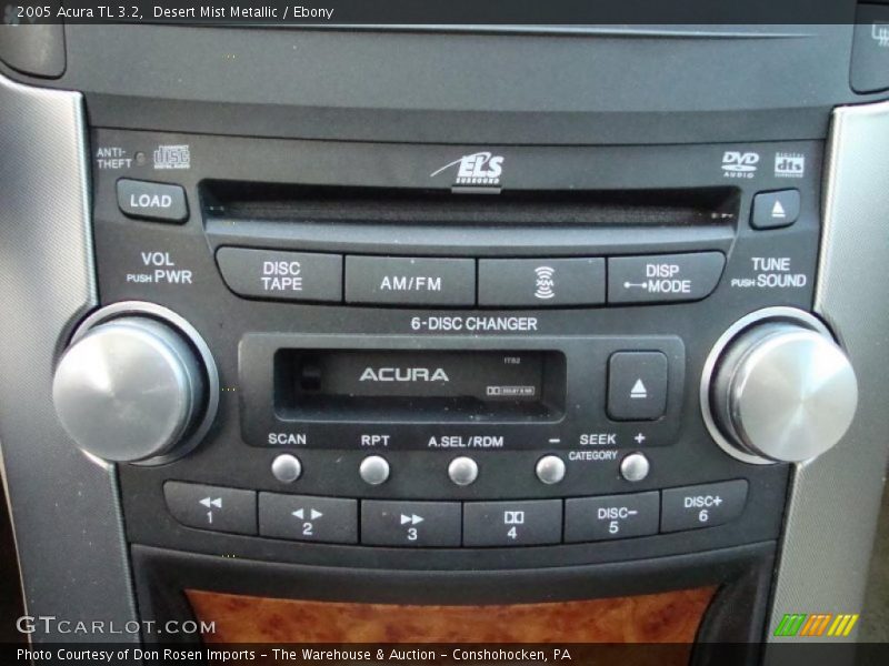 Desert Mist Metallic / Ebony 2005 Acura TL 3.2
