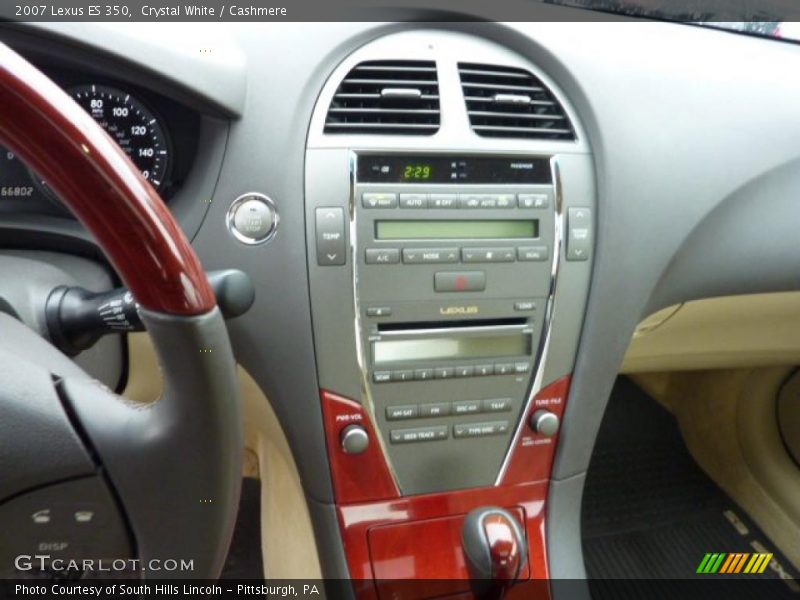 Crystal White / Cashmere 2007 Lexus ES 350