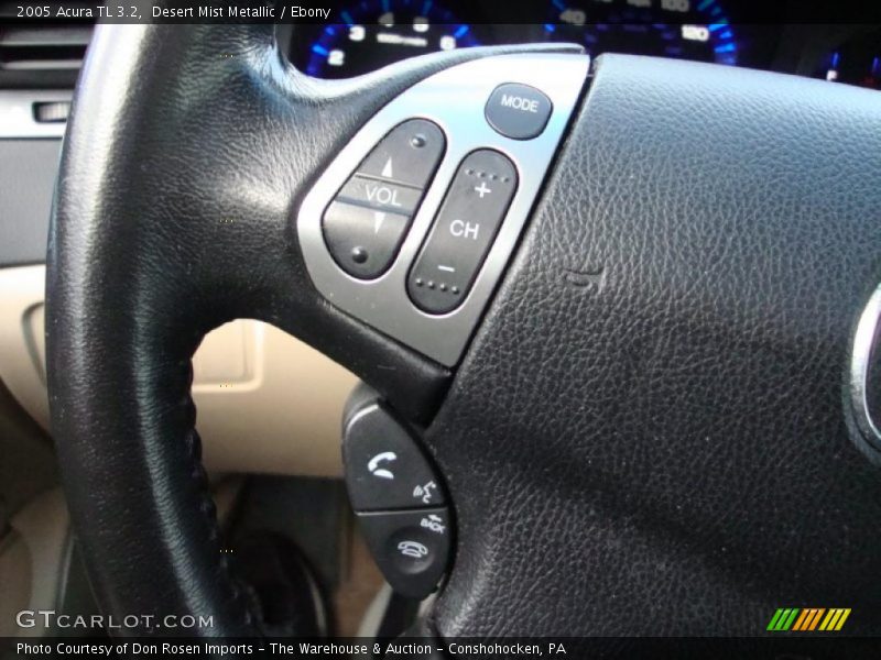 Desert Mist Metallic / Ebony 2005 Acura TL 3.2