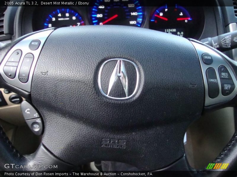 Desert Mist Metallic / Ebony 2005 Acura TL 3.2