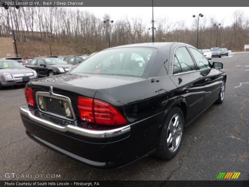 Black / Deep Charcoal 2002 Lincoln LS V8