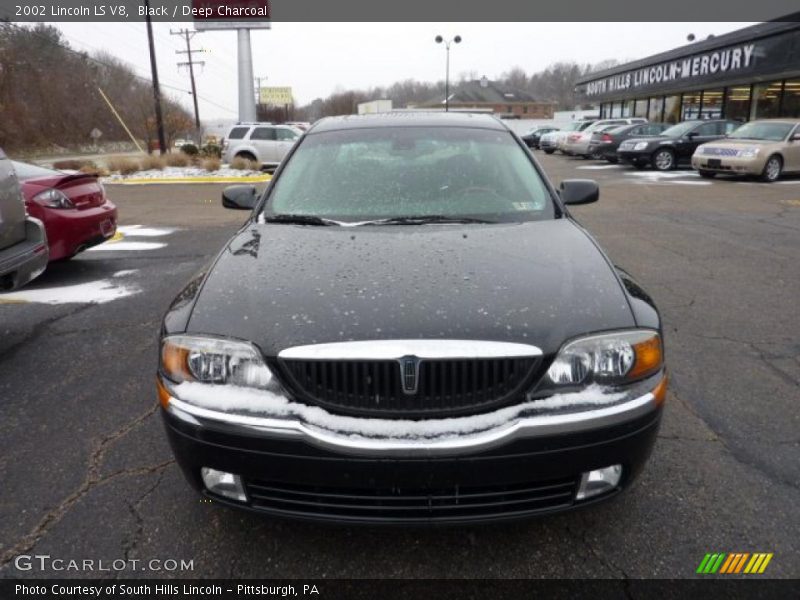 Black / Deep Charcoal 2002 Lincoln LS V8