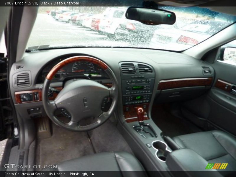 Black / Deep Charcoal 2002 Lincoln LS V8