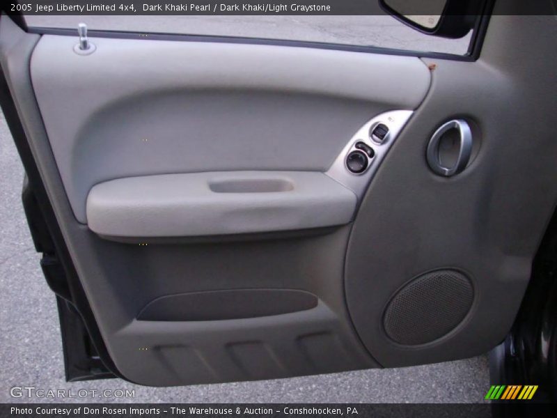 Dark Khaki Pearl / Dark Khaki/Light Graystone 2005 Jeep Liberty Limited 4x4