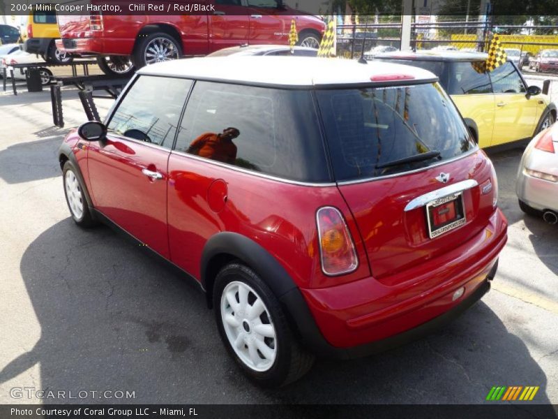Chili Red / Red/Black 2004 Mini Cooper Hardtop