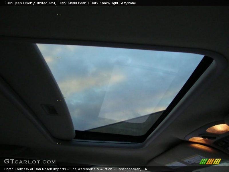 Dark Khaki Pearl / Dark Khaki/Light Graystone 2005 Jeep Liberty Limited 4x4