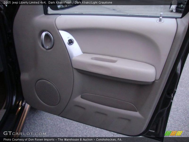 Dark Khaki Pearl / Dark Khaki/Light Graystone 2005 Jeep Liberty Limited 4x4