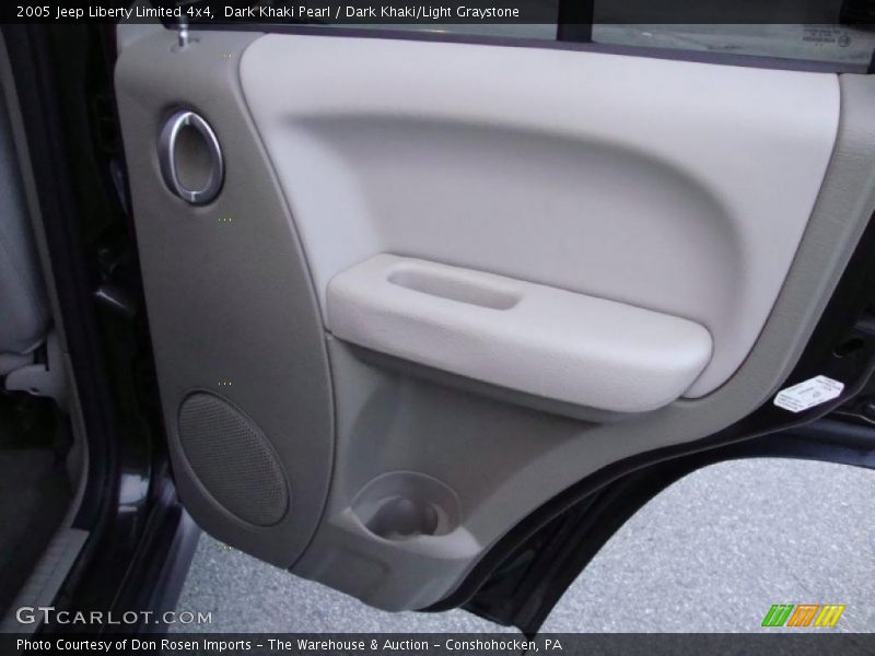 Dark Khaki Pearl / Dark Khaki/Light Graystone 2005 Jeep Liberty Limited 4x4