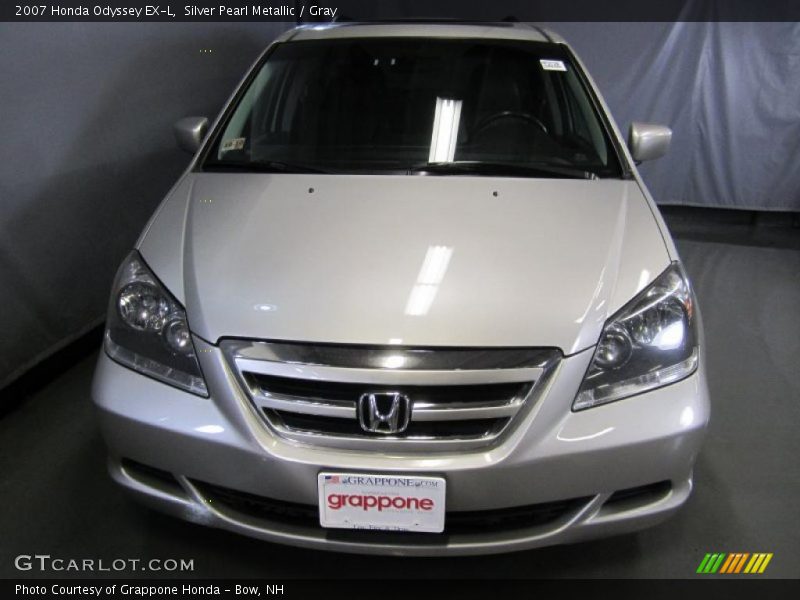 Silver Pearl Metallic / Gray 2007 Honda Odyssey EX-L