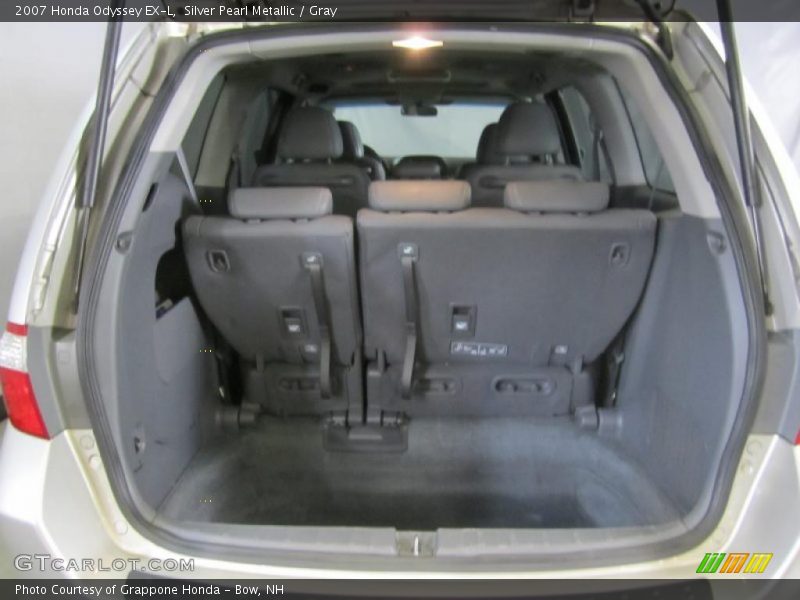 Silver Pearl Metallic / Gray 2007 Honda Odyssey EX-L