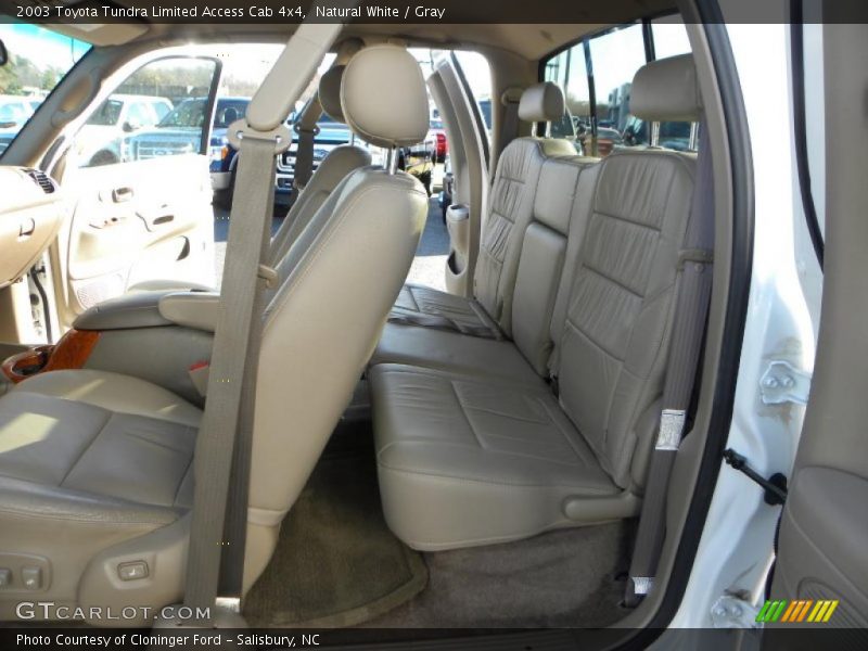  2003 Tundra Limited Access Cab 4x4 Gray Interior