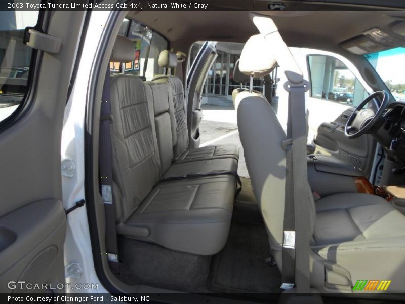 Natural White / Gray 2003 Toyota Tundra Limited Access Cab 4x4